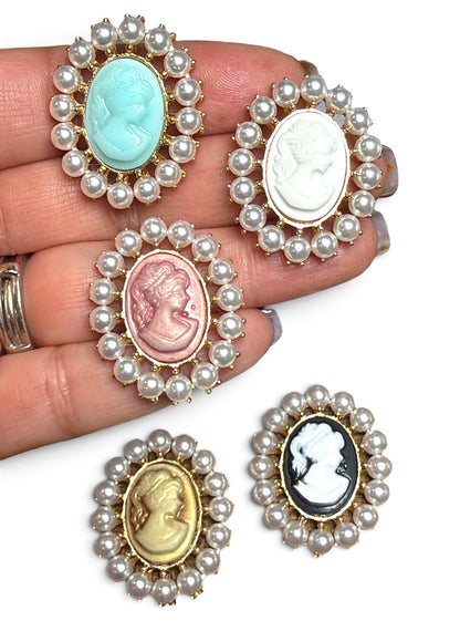 5pcs set Vintage Button Metal