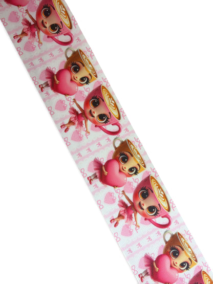 7.5cm Heartsy Cappuccina Ribbon