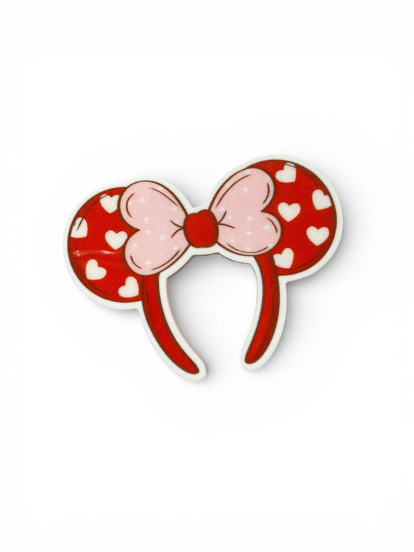 1-5cm Heartsy Ears Planar Resin