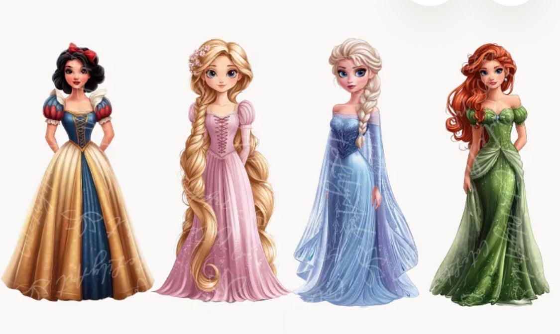 DTF Transfer #315 Royal Princesses