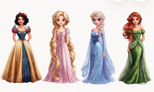 DTF Transfer #315 Royal Princesses