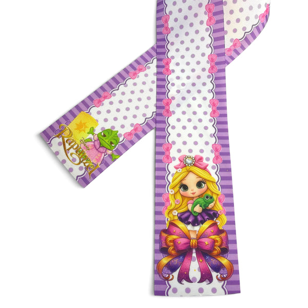 3 Strips 7.5cm -3inch Tangled Magic Bow 31inches Long