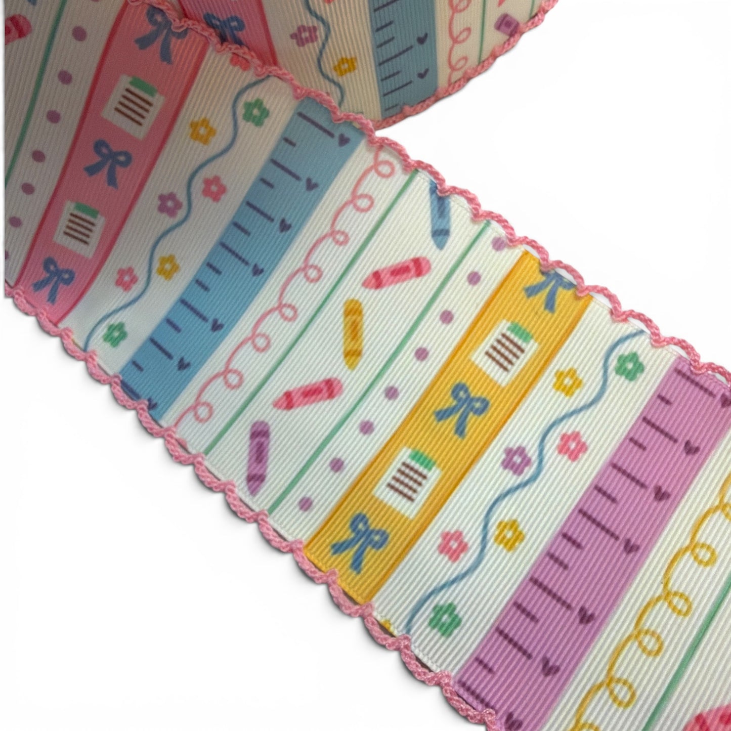 3 yards Moonstich Pastels School 7.5cm-3inch