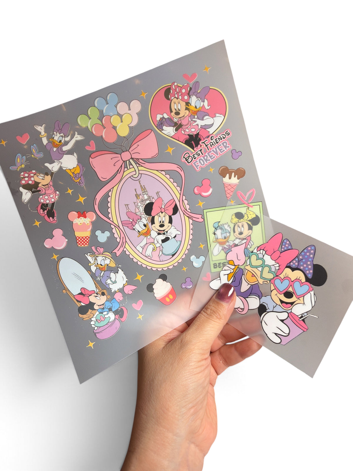 Favorite Characters Starter Box  38yards of Ribbon +13 DTF Transfers +10Yards Metallic Bies