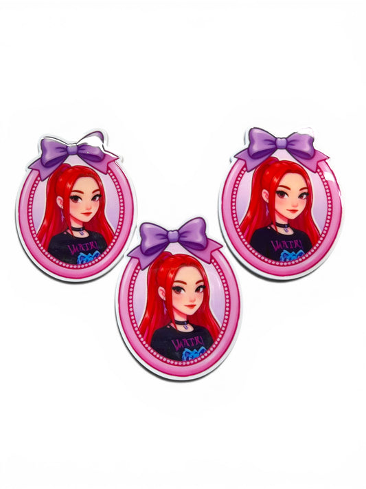 3 resins 5cm Planar Resins Mira Coquette Frame