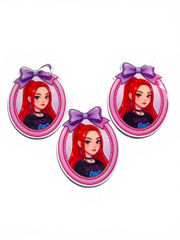 3 resins 5cm Planar Resins Mira Coquette Frame