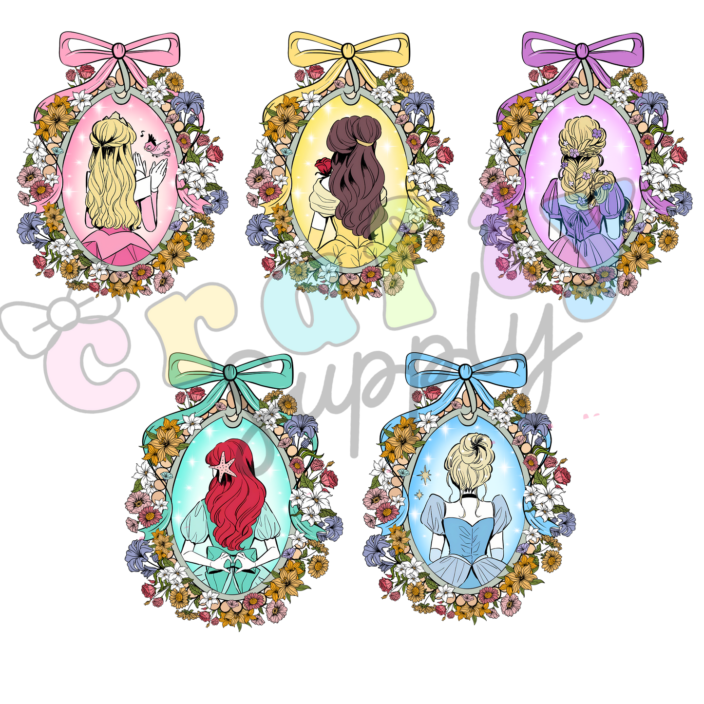 #282 Back Hair  Princesses