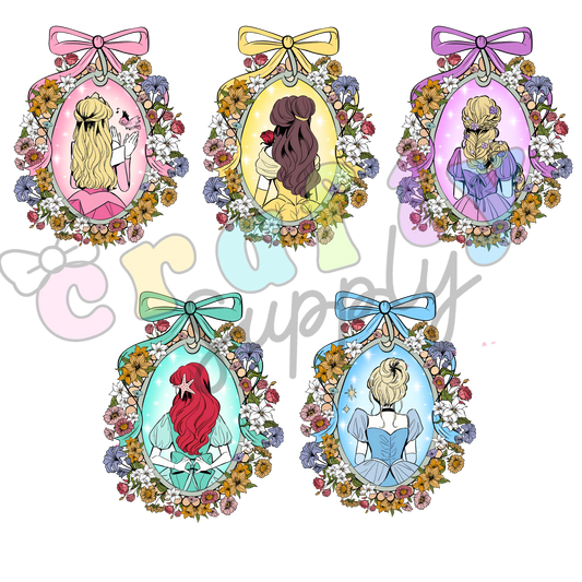 #282 Back Hair  Princesses