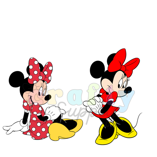 DTF Transfer #295 Minnie 2