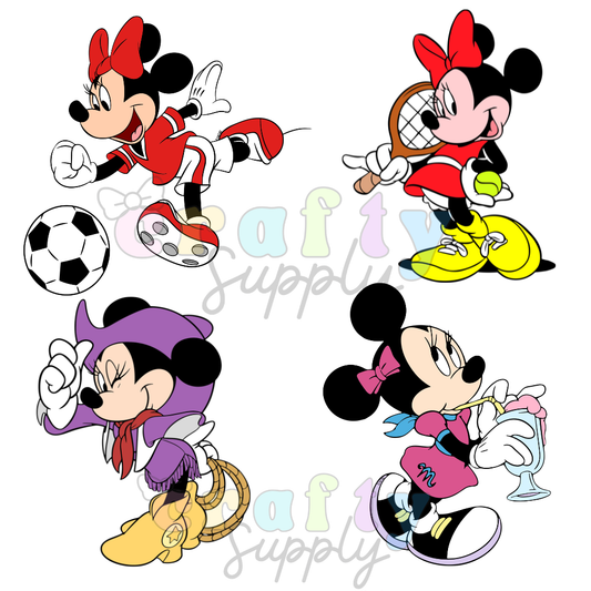 DTF Transfer #298 Minnie