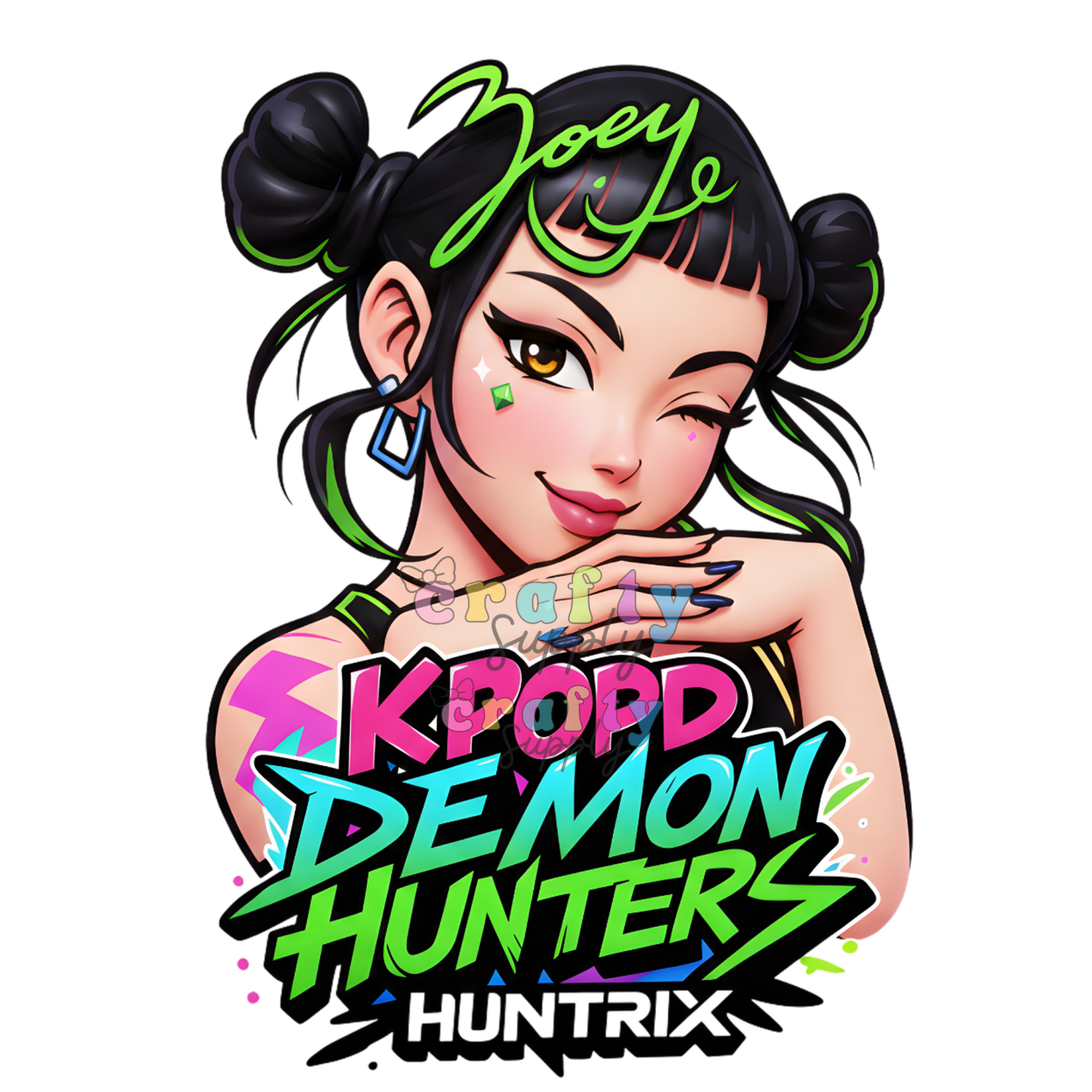 #307 Transfer DTF Zoey (Copy)
