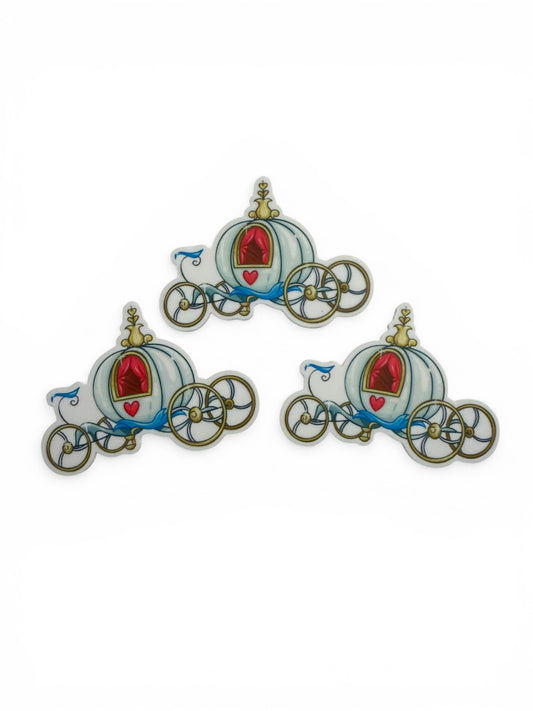 3 resins 5cm  Princess Carriage Planar Resins