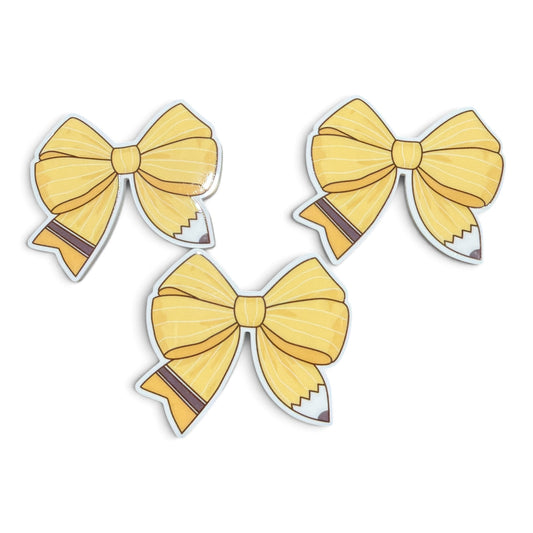 3 resins Bow Yellow Pencil SCH-07