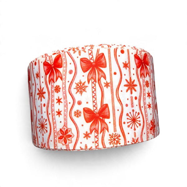 3 Yards 7.5cm-3inch Christmas Dream   Printed Grosgrain