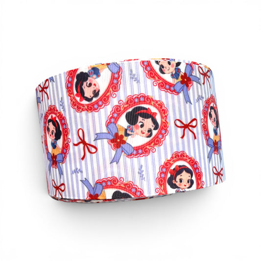 7.5cm/3inch Snow Princess Kid Ribbon
