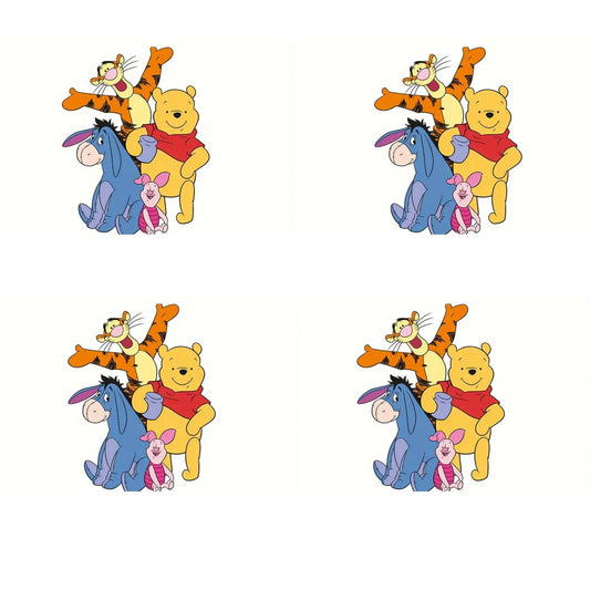 Hoja de transferencia de Pooh y sus amigos