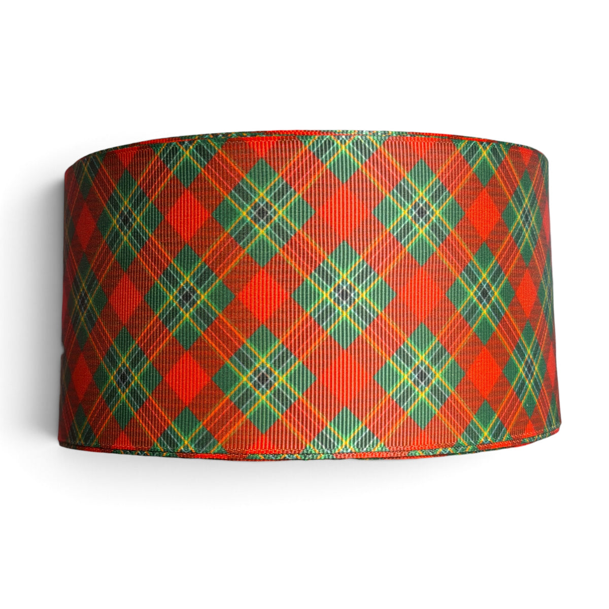 3 Yards 7.5cm-3inch Christmasy Squares Printed Grosgrain
