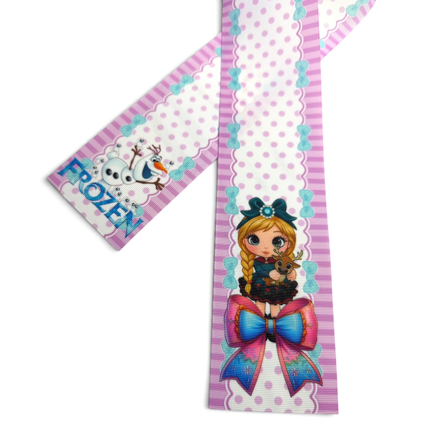 3 Strips 7.5cm -3inch Anna Magic Bow 31inches Long