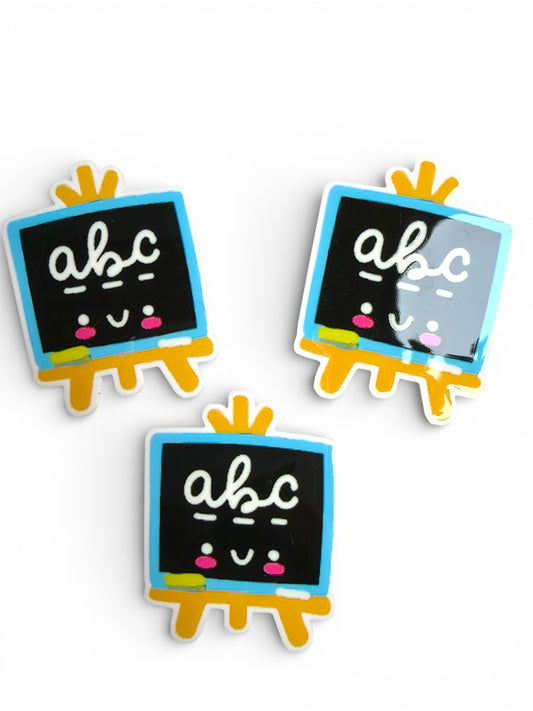 3 resins 5cm  ABC Chalkboard Planar Resins