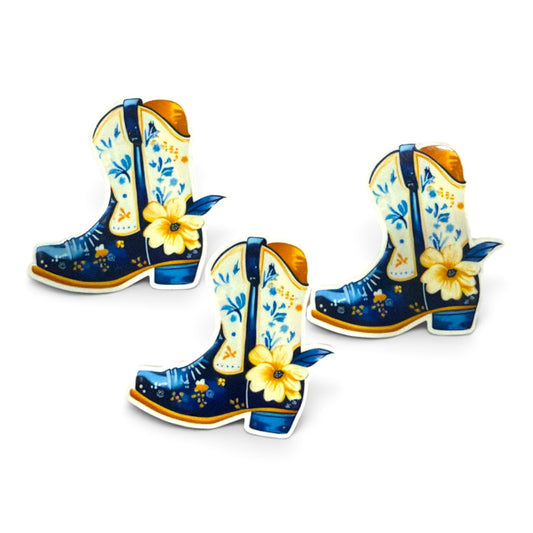 3 resins Boots For Denim 5cm CBY-03