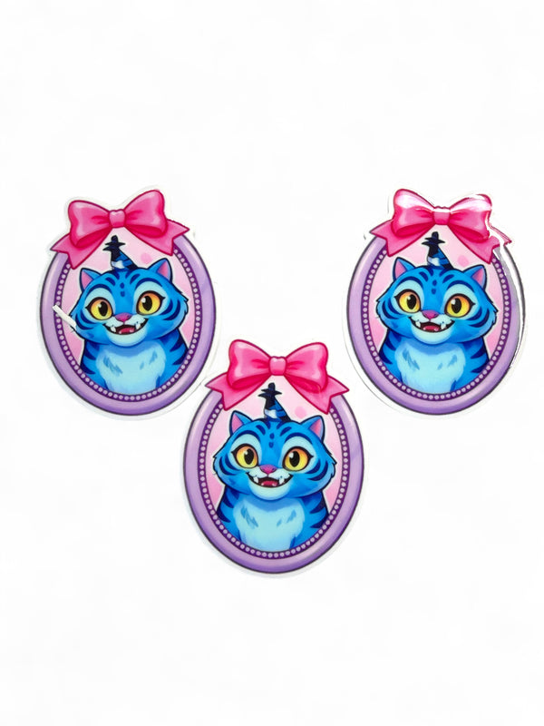 3 resins 5cm Planar Resins Derpy Coquette Frame