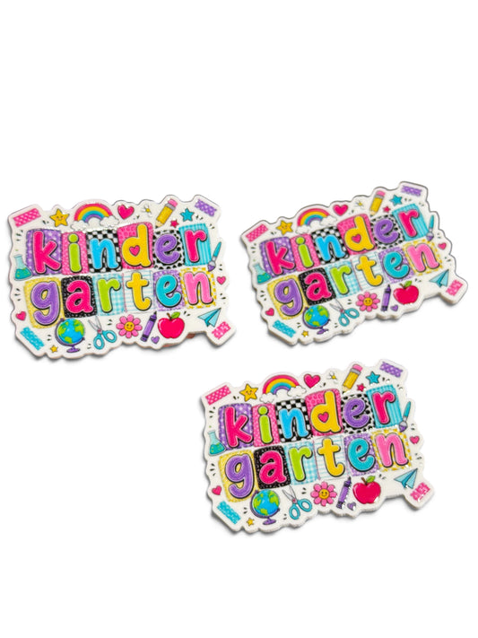 3 resins Flat Planar resins Kindergarten Collage Friends 5cm RES-59
