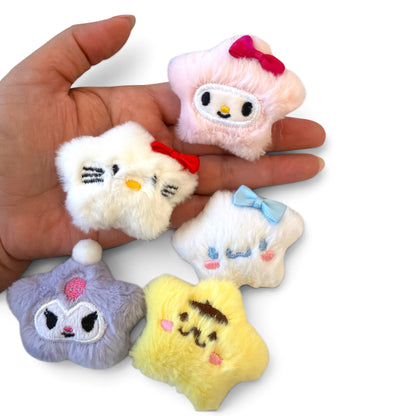 1 Mini Plushy Flat back
