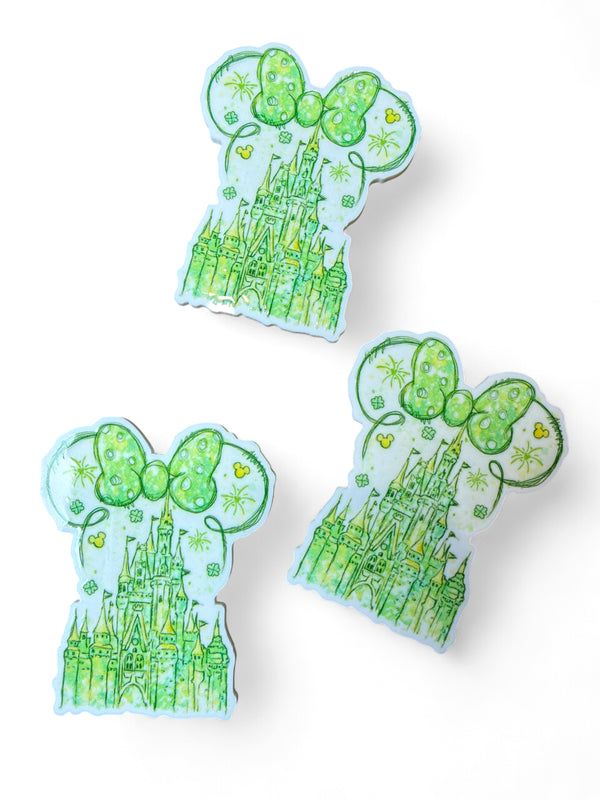 3 Planar Resins Set Lucky Castle  5cm