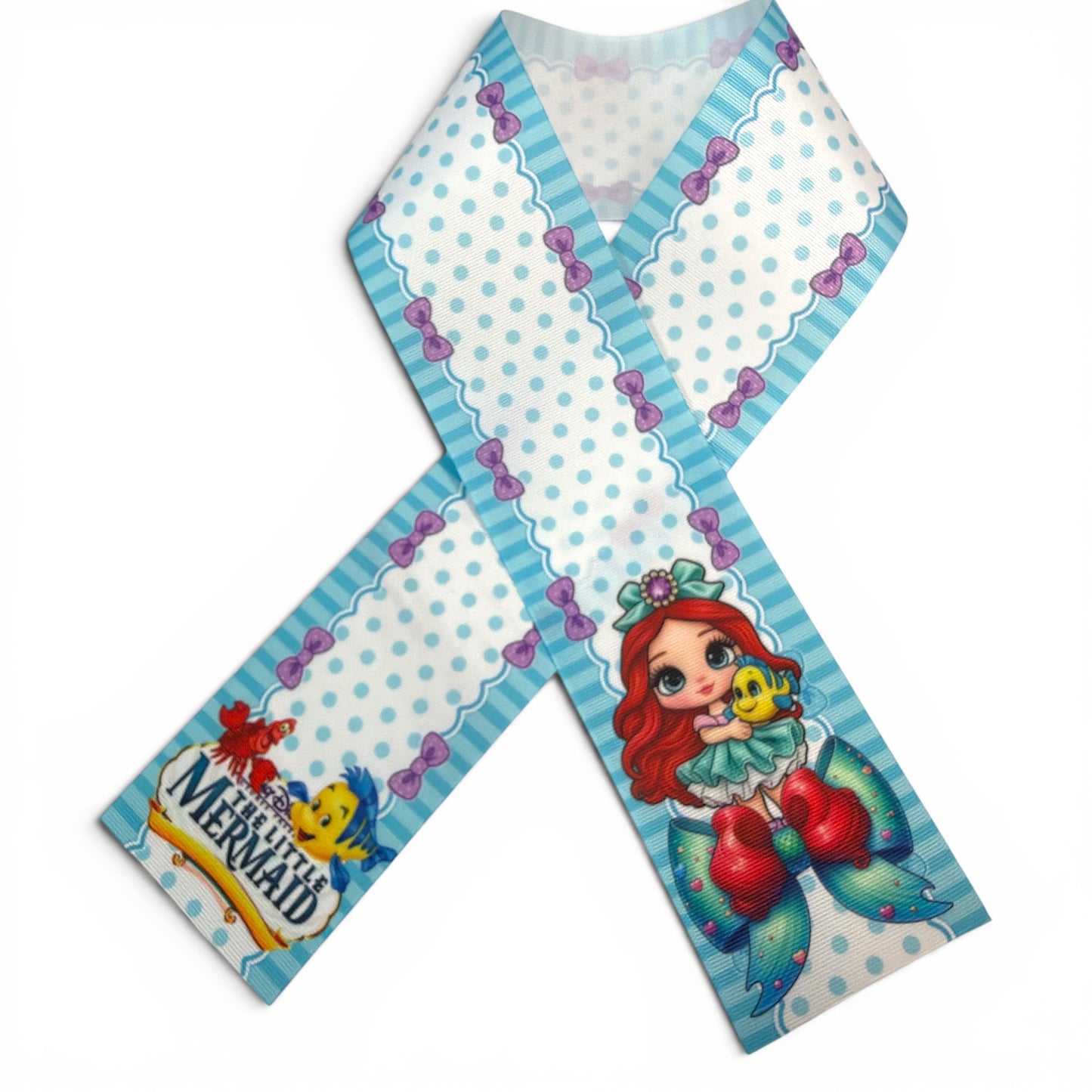 3 Strips 7.5cm -3inch Mermaid Magic Bow 31inches Long