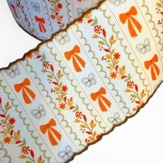 3 yards Fall Coquettes Moonstich 7.5cm-3inch SKU PRNT03-89