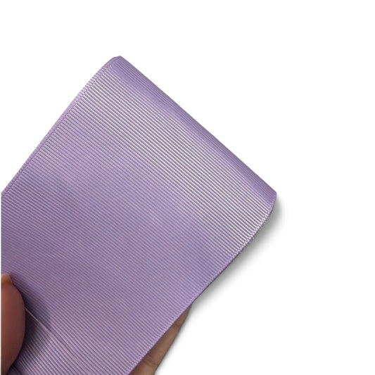 3 yards Grey Lilac  G-43 Solid Grosgrain 7.5cm 3inch (