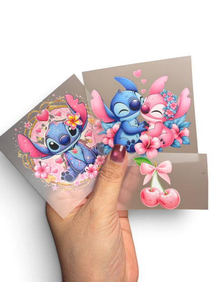 Favorite Characters Starter Box  38yards of Ribbon +13 DTF Transfers +10Yards Metallic Bies