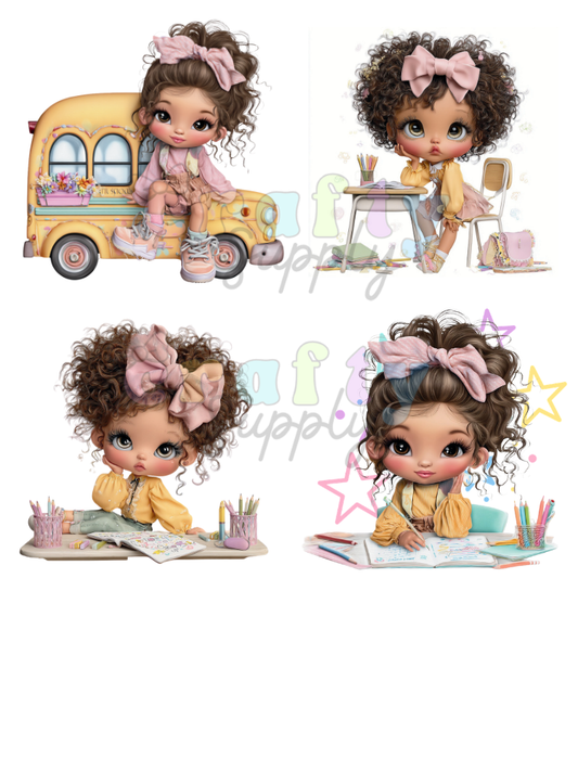 DTF Transfer #336Cutest  Bus Ride2