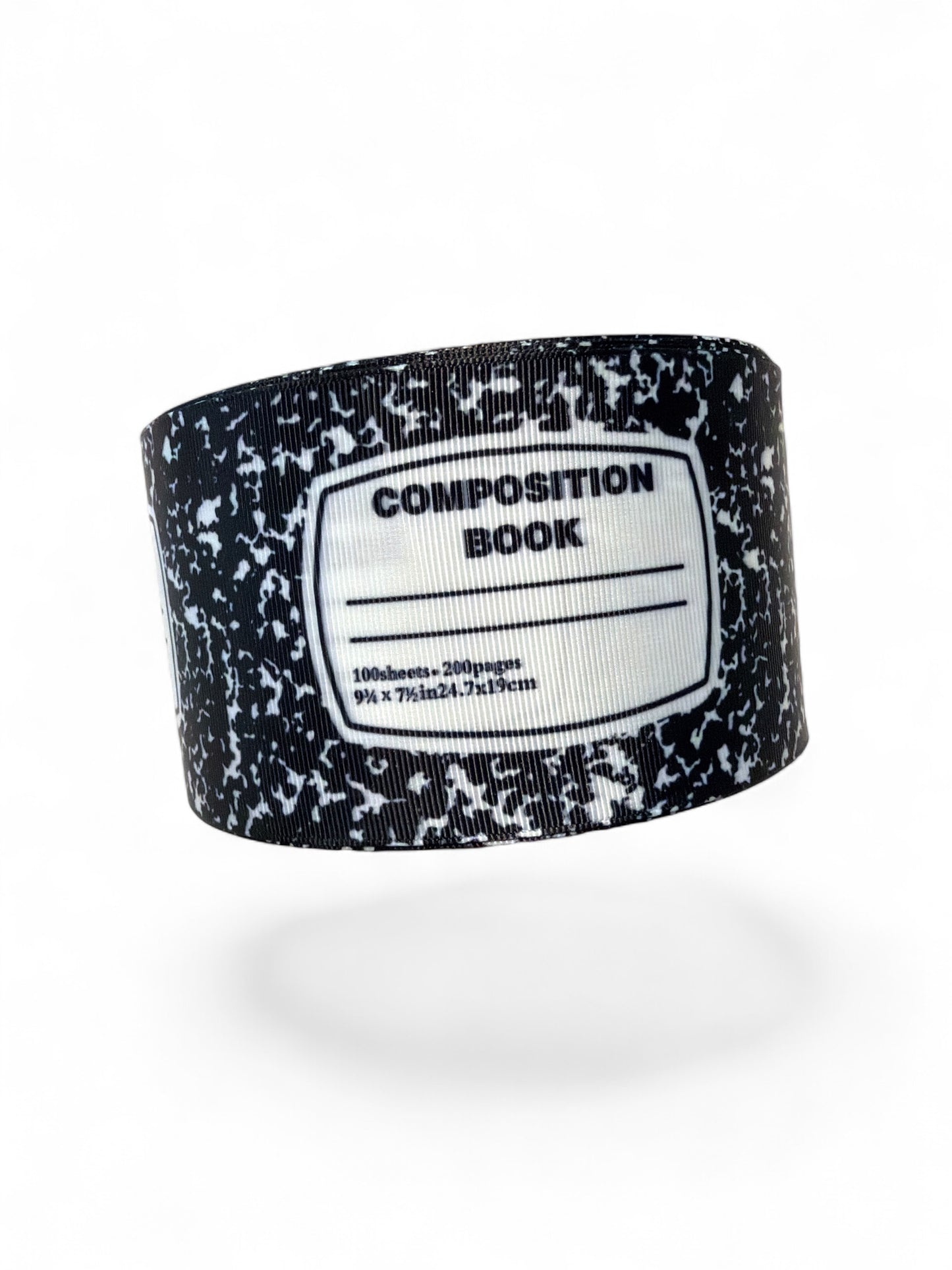 7.5cm/3inch Ribbon Composition Notebook