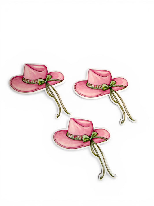 3 resins 5cm  Coquette Cowgirl