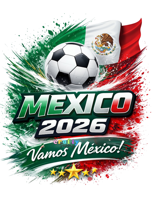 DTF Transfer #391 Vamos World Cup 2026