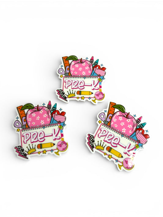 3 resins 5cm Pre K Pinky Apple  Planar Resins