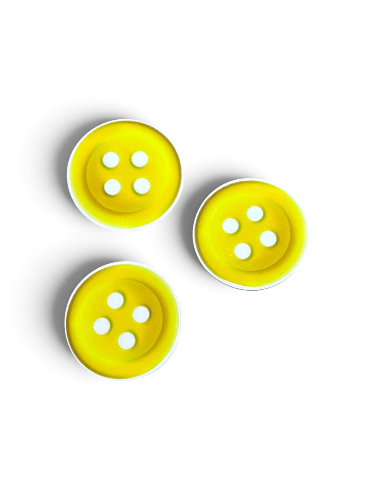 3 resins Flat Planar resins 5cm Buttons  5cm