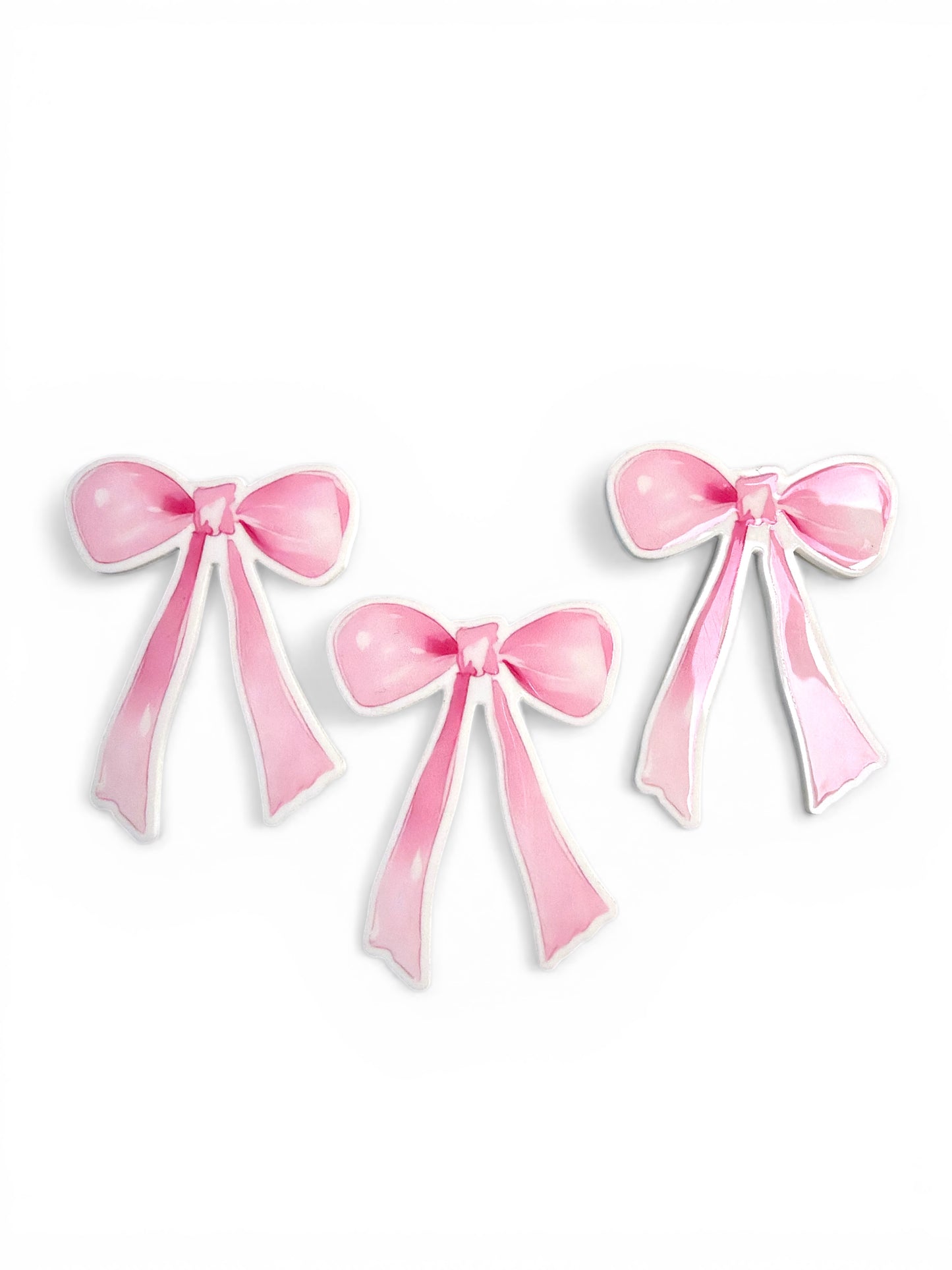 3 resins 5cm Long Romantic Coquettes