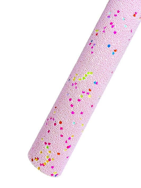 Puntos de inmersión de caviar rosa bebé
