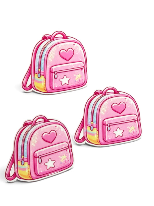 3 resins Flat Planar I have a pink backpack  resins  5cm RES-72