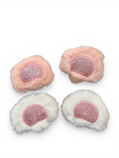 4 pcs Fluffy Bear Ears