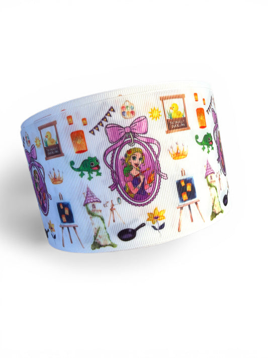 3 yards 7.5cm (3inch) Tower Princess Ribbon