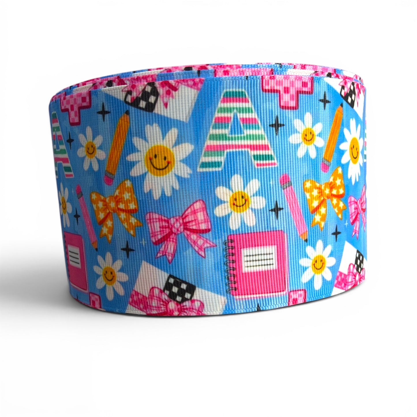 7.5cm/3inch Ribbon Straight A