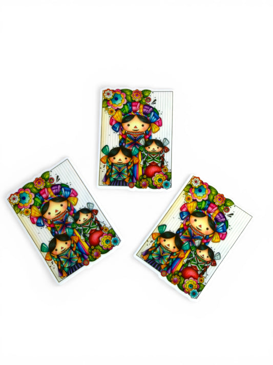 3 resins 5cm Lele Folklore