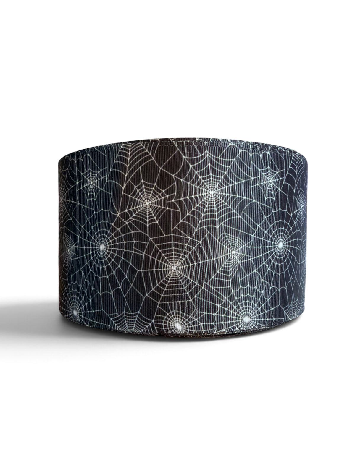 3 Yards 7.5cm /3in Spiderwebs Printed Grosgrain SKU PRNT03