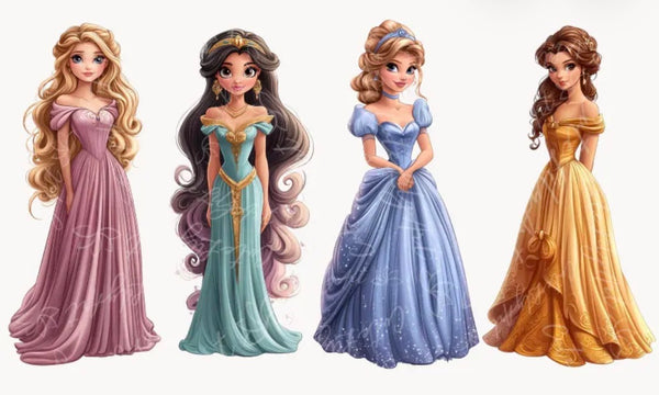 DTF Transfer #316 Royal Princesses