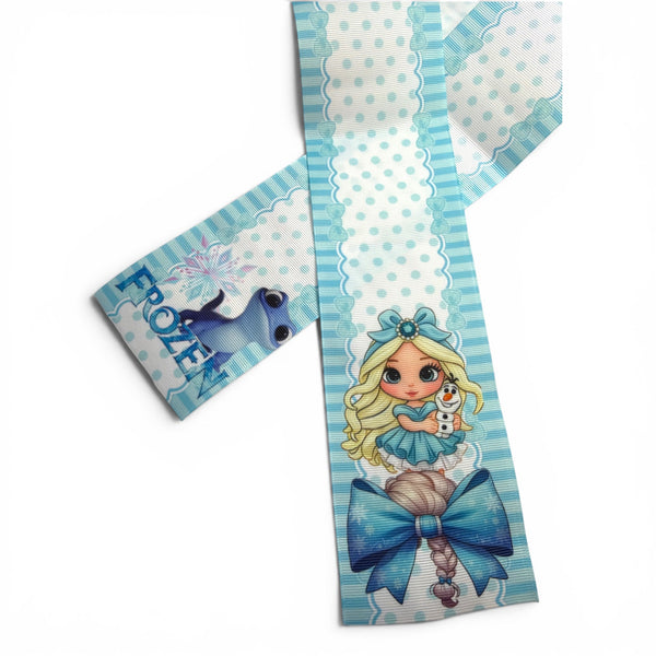 3 Strips 7.5cm -3inch Elsa Magic Bow 31inches Long