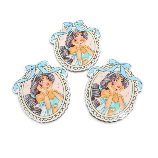 3 planar resins 5cm Jasmin Oval Frame  PRN-06