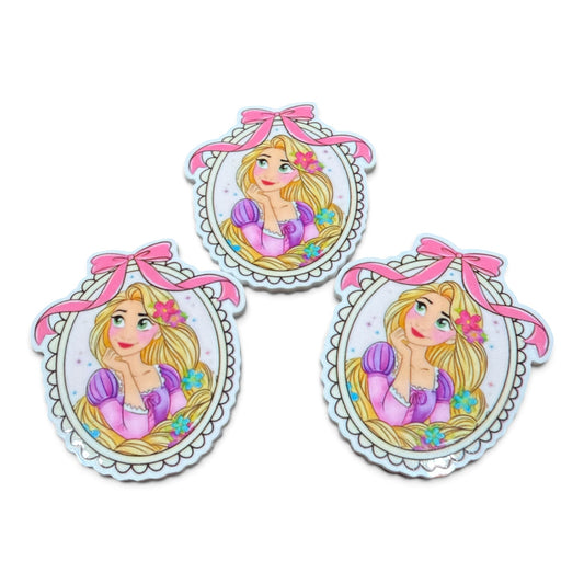 3 planar resins 5cm Rapunzel Oval Frame  PRN-06